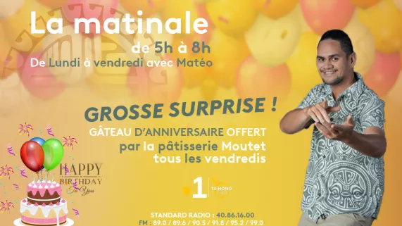 La matinale - Grosse Surprise tous les vendredis