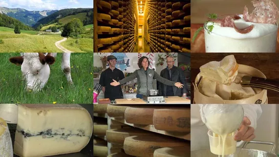 Ça roule en cuisine "Spécial fromage de Franche-Comté Ça roule en cuisine