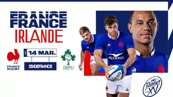 TOURNOI DES 6 NATIONS 2020 : FRANCE / IRLANDE
