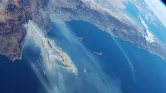 LA TERRE VUE DE L'ESPACE