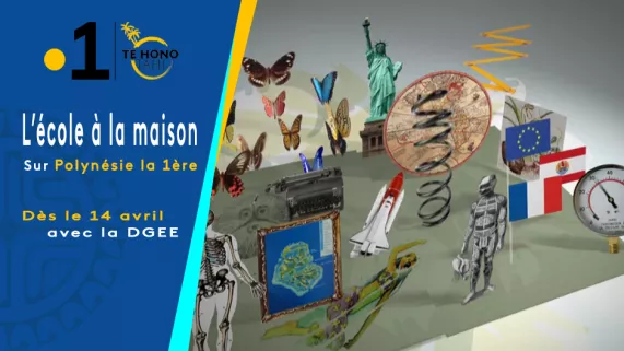 @servicecommunicationpolynesiela1ere DGEE - L'école à la maison