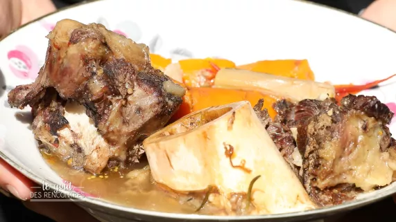 Pot-au-feu et échaudé de sarrasin à Crozant 