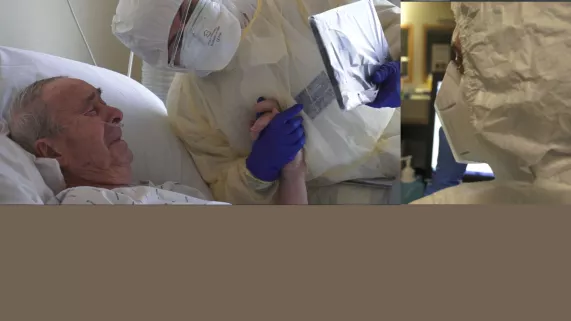 COVID-19 23 jours au cœur d’un hôpital - crédit Look / RTBF / FTV COVID-19 23 jours au cœur d’un hôpital - crédit Look / RTBF / FTV