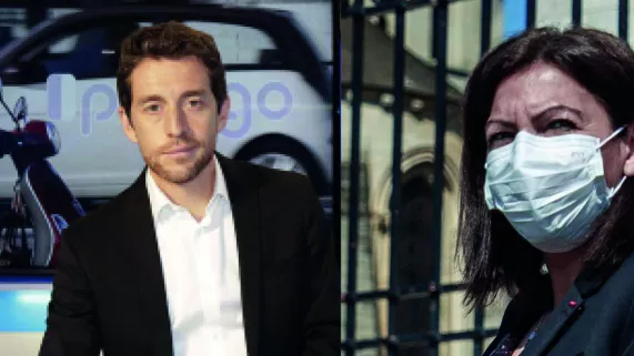 Bertrand Lambert et Anne Hidalgo