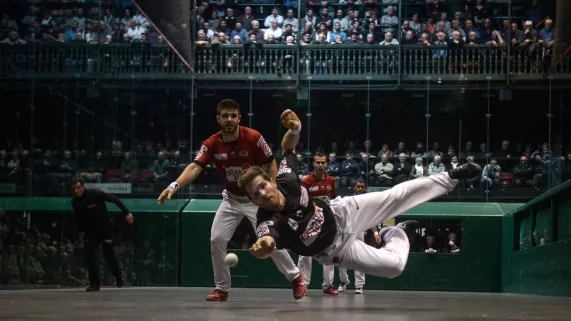 Iroz Gaiza/AFP Pelote main nue à Bayonne