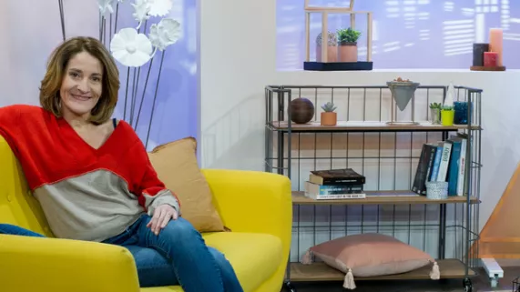 Vanessa Finot sur le plateau d'Ensemble c'est mieux 