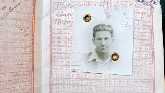 Un GI Français à Omaha Beach