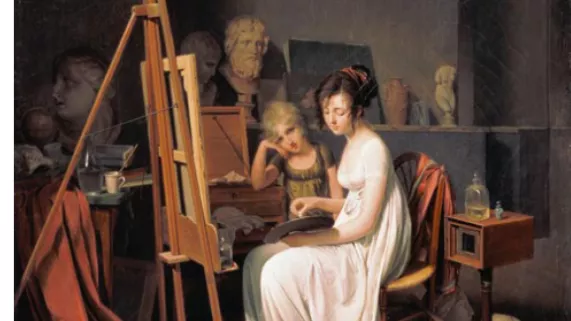 Louis-Léopold Boyer, Atelier d’artiste, 1800 Louis-Léopold Boyer, Atelier d’artiste, 1800