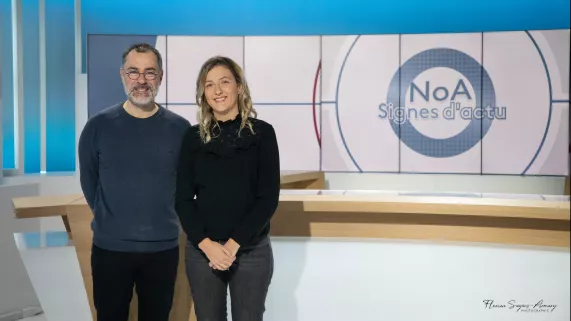 Clément et Sandy de Signes d'actu