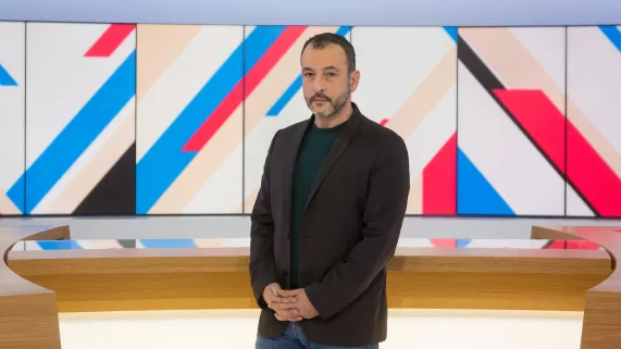 Fabrice Rosaci présentateur de Dimanche en politique Lorraine - ©www.jacquier-photo.fr