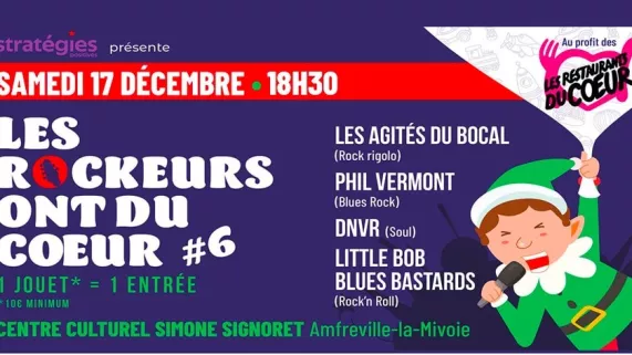 Les rockeurs ont du coeur