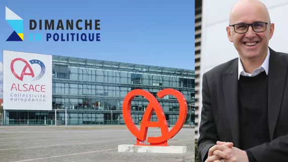 Dimanche en politique -  Frédéric Bierry - CREDIT Jean-François Frey MaxPPP