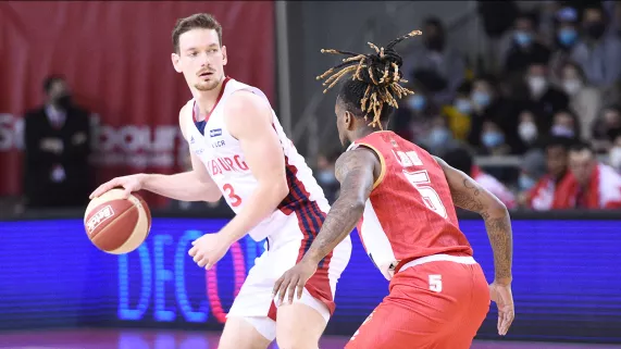 Basket : Match SIG - MONACO 28 mai 2022 CREDIT SIG Strasbourg : P.Gigon