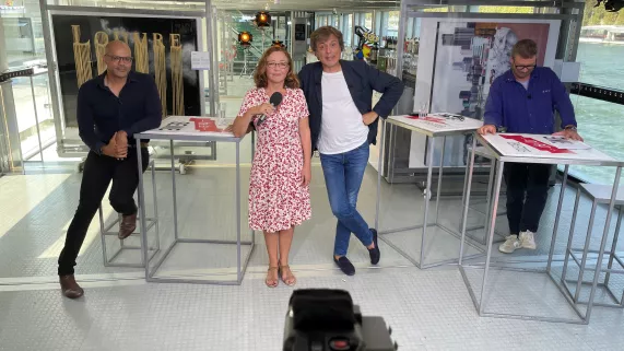 Catherine Frot invitée de Boulevard de la Seine