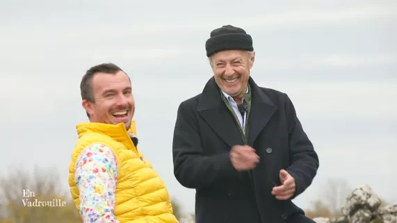 En vadrouile sur la route de Blesle avec Gérard Klein
