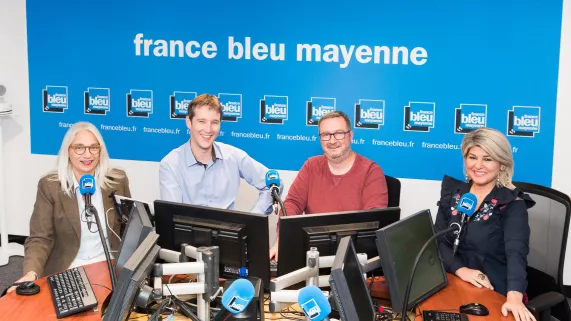 Equipe de la matinale de France Bleu Mayenne  Equipe de la matinale de France Bleu Mayenne