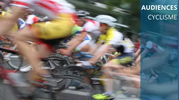 Audiences cyclisme régions 2025