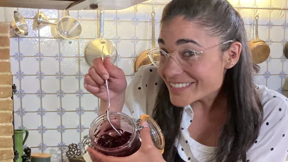 Justine Piluso à Ménigoute