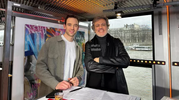 Joël Dicker et Jean-Noël Mirande