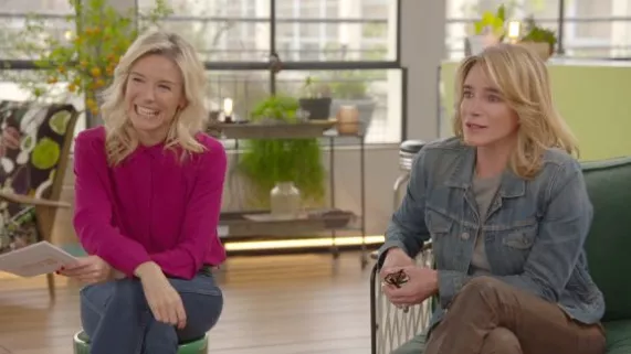 Louise EKLAND et Géraldine DANON