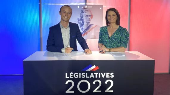 Maxime Jaglin et Virginie Charbonneau © Salomé Poirier Maxime Jaglin et Virginie Charbonneau