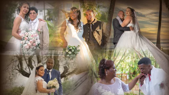 LAMOUR LEDOU SAISON 10  Le plus beau jour de leur vie en compétition sur Réunion la 1ère ! Les Meilleurs Moments des 5 Mariages  Pour le vote des indécis