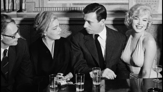 Signoret et Montand, Monroe et Miller  deux couples à Hollywood