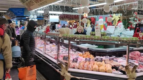 Menu des fêtes au marché des Capucins