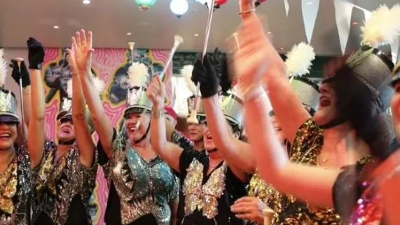 Les Majors-Girls : le défilé d’une vie Groupe de majorettes major