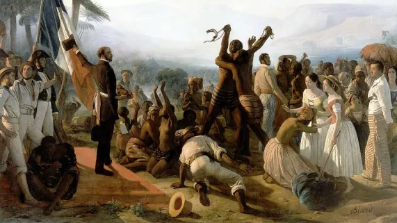 L'Abolition de l'esclavage dans les colonies françaises en 1848 / François August Biard