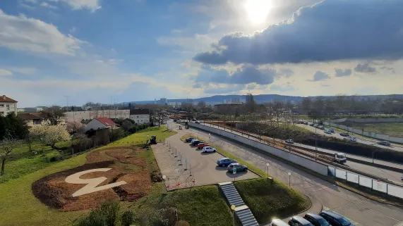 Crédit : Anthony Georges - France Télévisions La micro-forêt sur le site de France 3 Lorraine