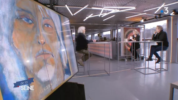 Hugues Aufray sur Boulevard de la Seine