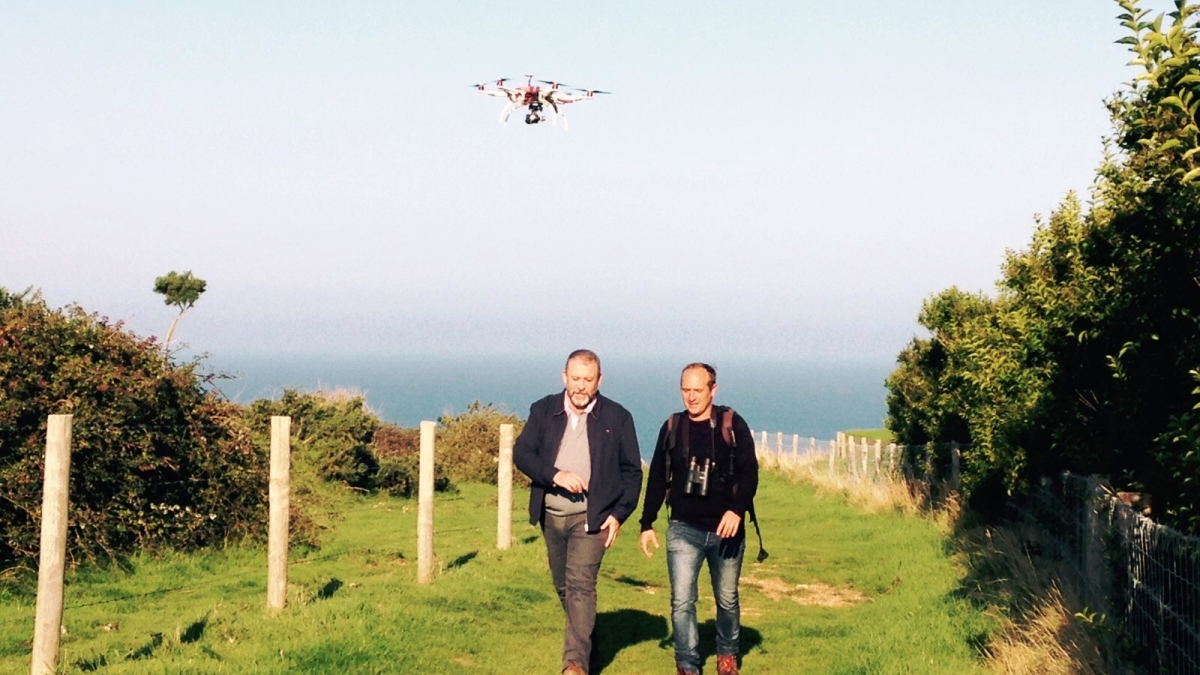 Photo d'Emmanuel Maubert à Étretat