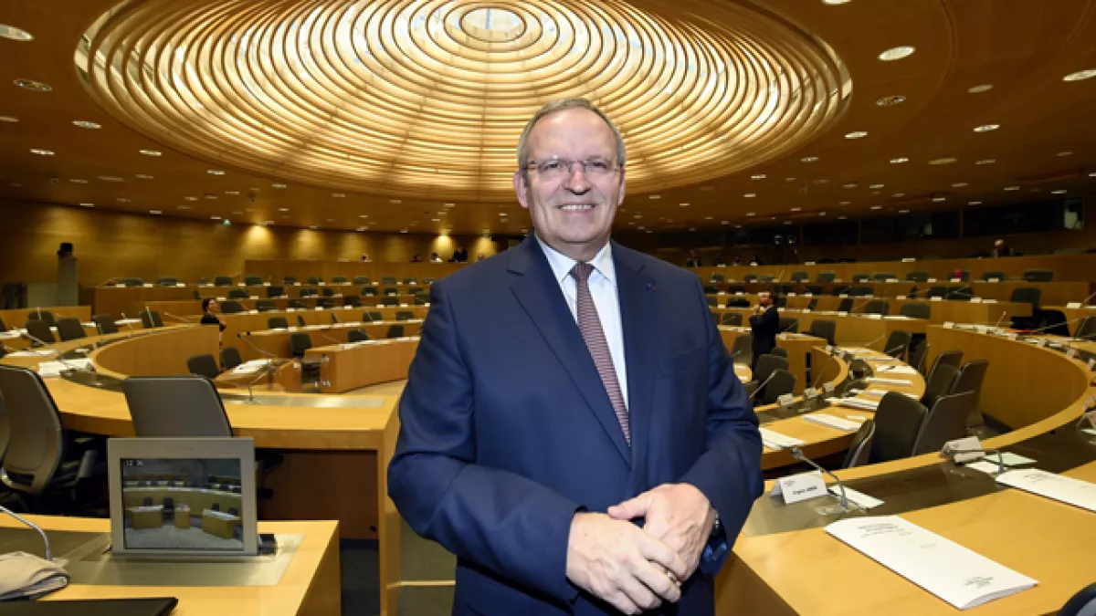 Patrick Weiten, premier vice-président de la nouvelle région (© MaxPPP) Patrick Weiten