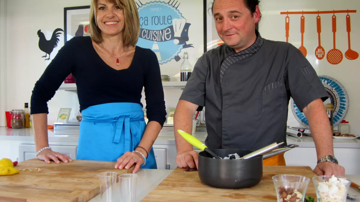 Laure Arnoux et Romain Deplaine Ça Roule en Cuisine