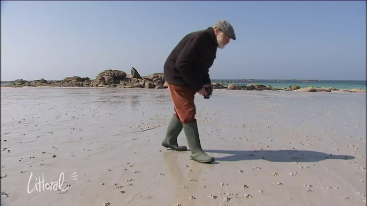 En bottes sur la plage en bottes sur la plage