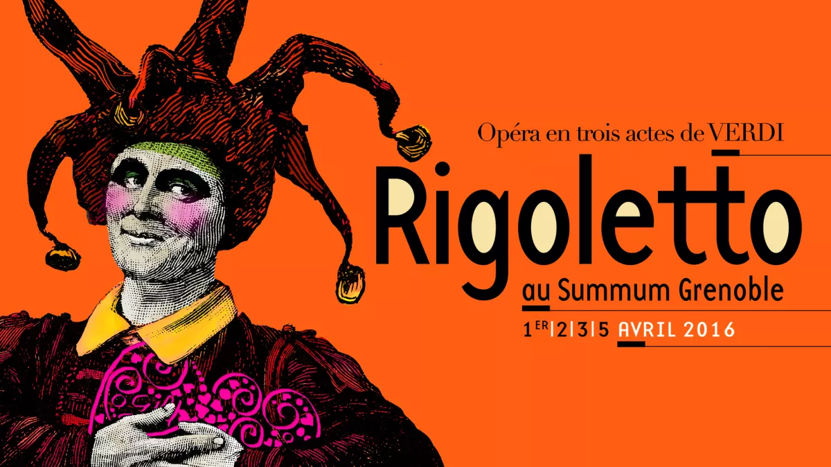 Affiche de la Rigoletto de la Fabrique Opéra Affiche de la Rigoletto de la Fabrique Opéra