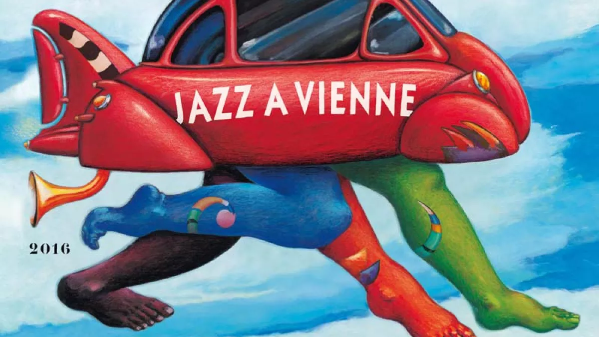 Affiche de Jazz à Vienne Affiche de Jazz à Vienne