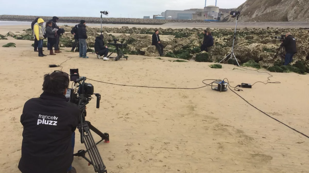 La centrale de Penly Enquêtes de régions en tournage à Penly