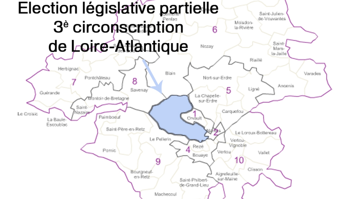 Carte législative partielle 3è circonscription L-A