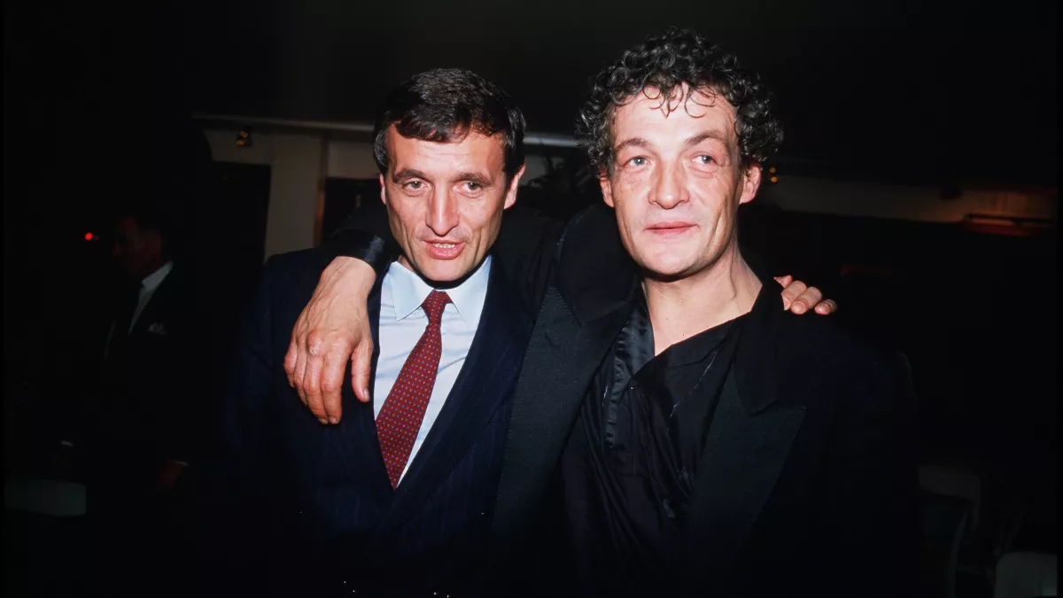 François et Philippe Léotard © P. Aventurier / GAMMA François et Philippe Léotard