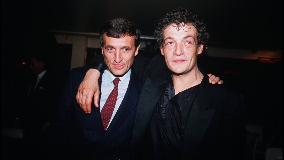 François et Philippe Léotard © P. Aventurier / GAMMA François et Philippe Léotard