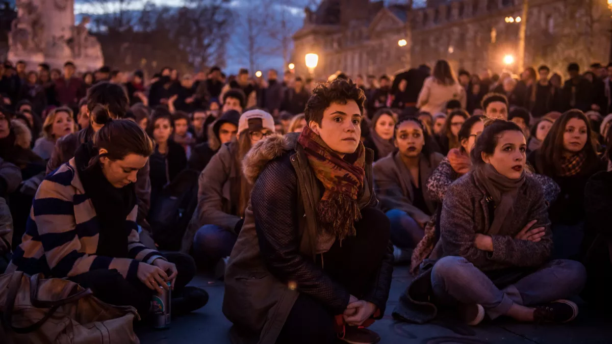Le mouvement "Nuit Debout" Copyright MAXPPX