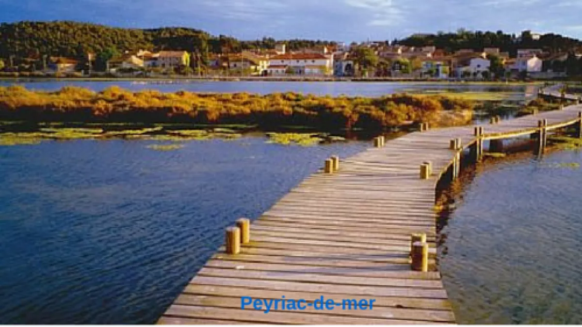 Peyriac-de-mer mer et caillebotis Peyriac-de-mer