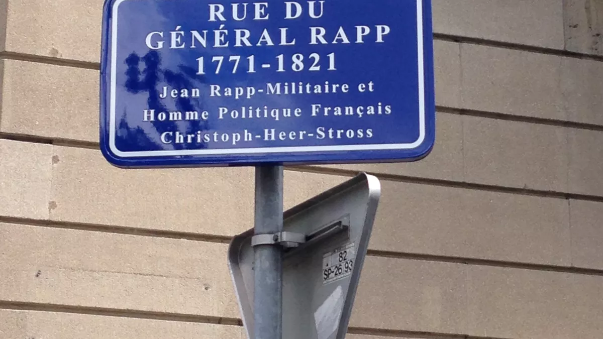 Rue du Général Rapp - crédit FTV Rue du Général Rapp