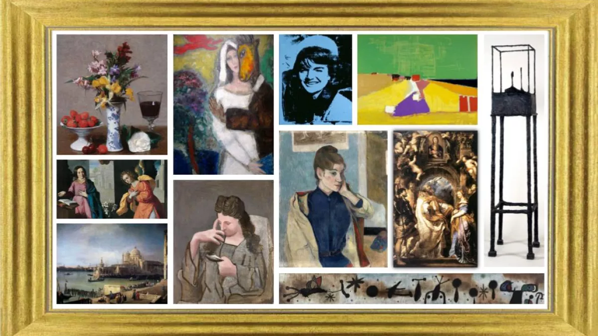10 tableaux et une sculpture du musée de grenoble