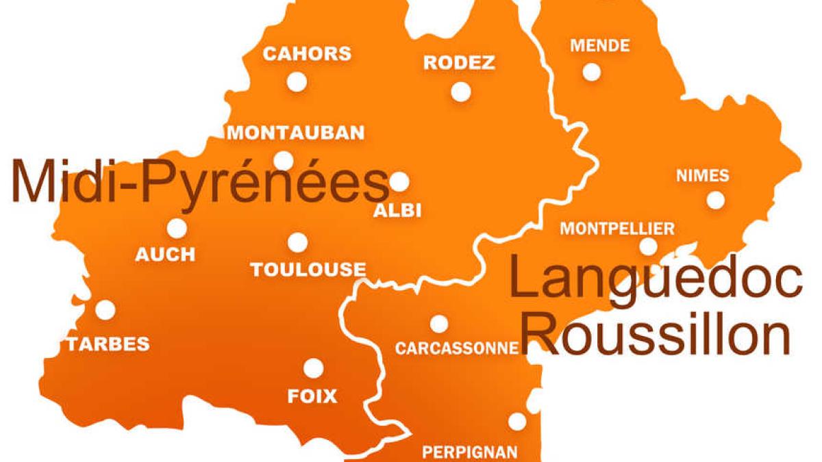 Grande Région Languedoc-Roussillon Midi-Pyrénées