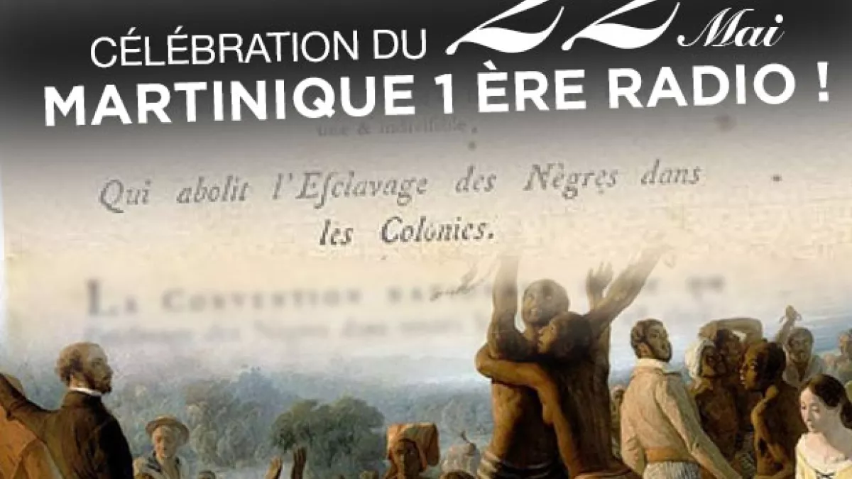 Célébration du 22 Mai sur Martinique 1ère Radio ! © Raphaël Bastide Célébration du 22 Mai sur Martinique 1ère Radio !