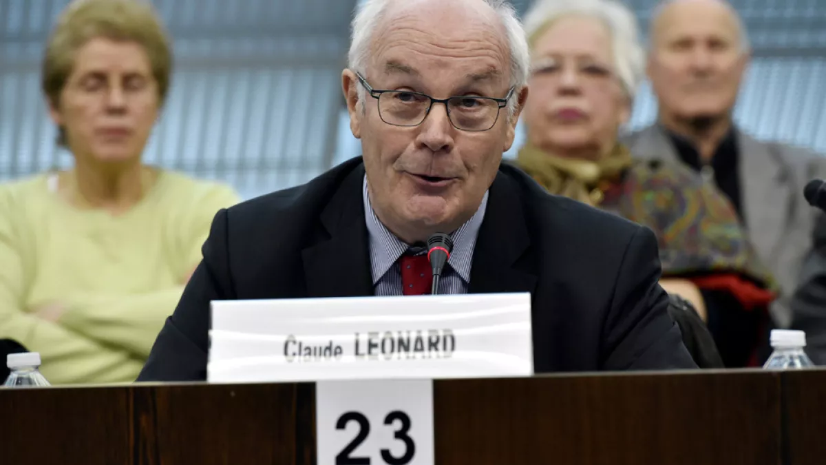 Claude Léonard - © MAX PPP Claude Léonard - © MAX PPP