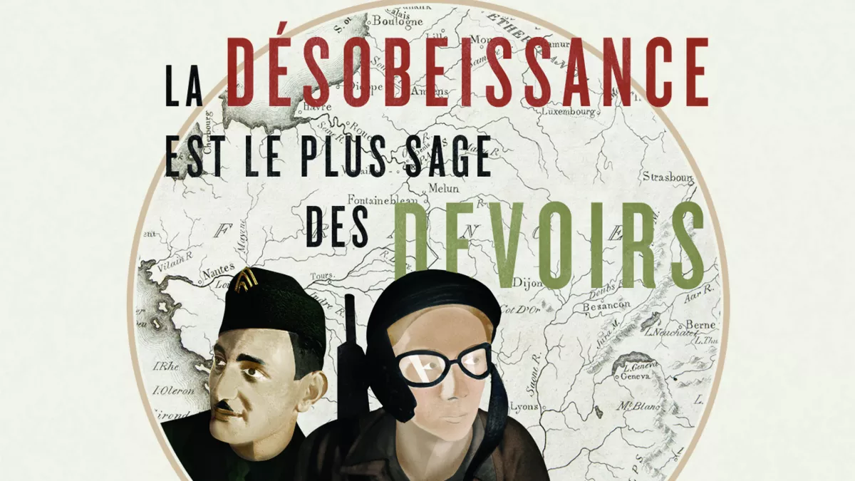 LES RESISTANCES_la désobéissance est le plus sage des devoirs LES RESISTANCES_logo